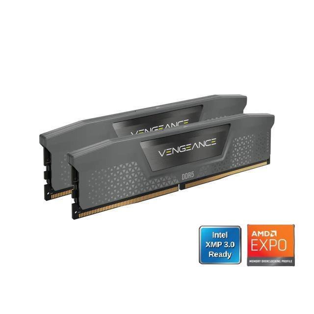 CORSAIR Vengeance 32GB (2 x 16GB) 288-Pin PC RAM DDR5 6000 (PC5 48000) Desktop Memory Model CMK32GX5M2D6000Z38