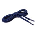 thumbnail image 2 of INSPIRE CHIC Unisex Round Rope Dual Colored Striped 1/5 Thick Boot Shoelace 70cm / 27.55" Royal Blue Black, 2 of 4