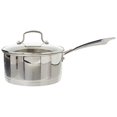 thumbnail image 2 of Cuisinart 10-piece Black Metallic Stainless-steel Cookware Set, 2 of 6