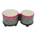 thumbnail image 2 of Bongo Drum 5” and 6” Bongos Drum Set for Adults Kids Beginners Professionals Tunable Wood Drum Percussion Instruments, Combination Drum Hand Percussion Accompaniment Instrument, 2 of 7
