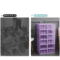 thumbnail image 4 of Boovnll Shoe Rack, Multifunction Detachable Sturdy Plastic Stackable Rack Shoe Storage Organizer, Shoe Organizer for Entryway, Dormitory, Bedroom, Bathroom, Shoe Storage, 4 of 6
