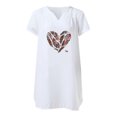thumbnail image 3 of Fridja Womens Summer Casual Cotton Linen Short Sleeve Dress, 3 of 5