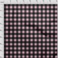 thumbnail image 3 of oneOone Silk Tabby Fabric Gingham Check Print Sewing Fabric BTY 42 Inch Wide, 3 of 4