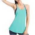 thumbnail image 1 of Chbgutlmr Workout Tops for Women U Neck Sleeveless Solid Color Racerback Athletic Gym Yoga Tops Camis, 1 of 4