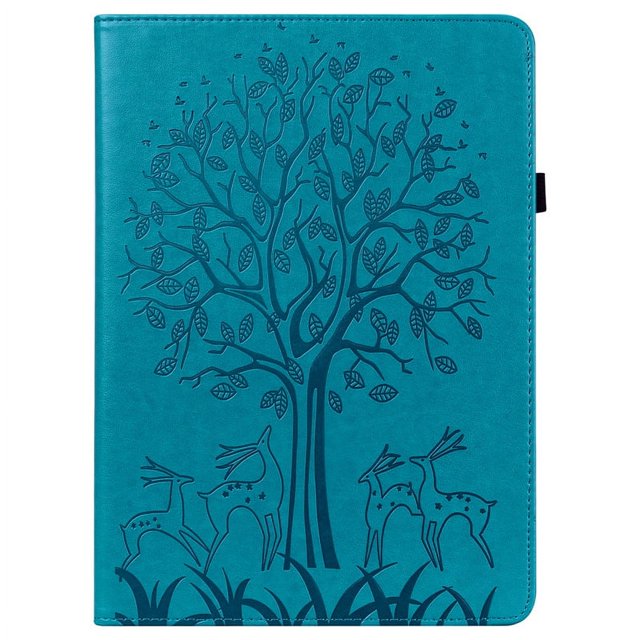 Pour Amazon Fire Max 11 2023 Étui Pliant Support Intelligent Étui en Cuir PU pour Tablette pour Fire Max 11 Pouces Fire Max 11 Étui pour Tablette blue-deer pour Fire Max 11 2023