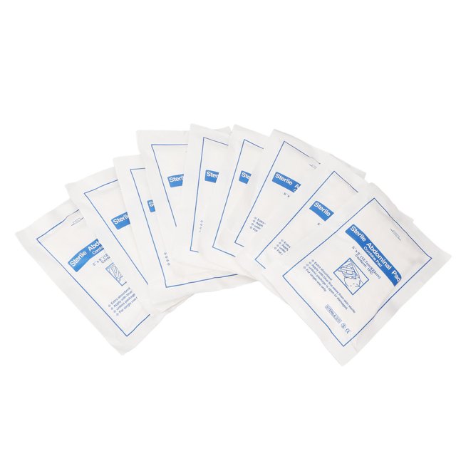 Abdominal Pads, Highly Absorbent Hygienic Abdominal Gauze Pads Breathable For Hospital