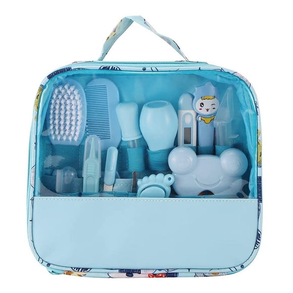 Newborn Grooming Set 13 Pcs/Set Newborn Grooming Set Infant Baby Cares Kit Essential Healthcare Accessories For Home Travel