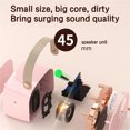 thumbnail image 3 of TOPRenddon Bluetooth Speaker, Retro Bluetooth Speaker Mini Wireless Speaker With Riching Bass In Clear Stereo Sound Portable Speaker Support FM, USB Drive, SD Card, AUX, 3 of 9
