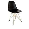 thumbnail image 1 of Chaise Noir Eiffel Jambes d'or, 1 of 1