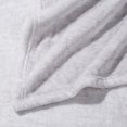 thumbnail image 2 of Jeté pelucheux à motif mélangé gris clair HOMETRENDS, 2 of 3
