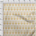 thumbnail image 2 of oneOone Georgette Viscose Fabric Paisley Ikat Printed Craft Fabric BTY 42 Inch Wide, 2 of 4