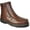 Brown 12, variant on bravo! Men Waterproof Winter Boot DEAN-17 with Fur Lining and Double Zipper Black Men Size 8