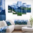 thumbnail image 1 of Polar Ural Mountains Panorama - Landscape Canvas Art Print, 1 of 3