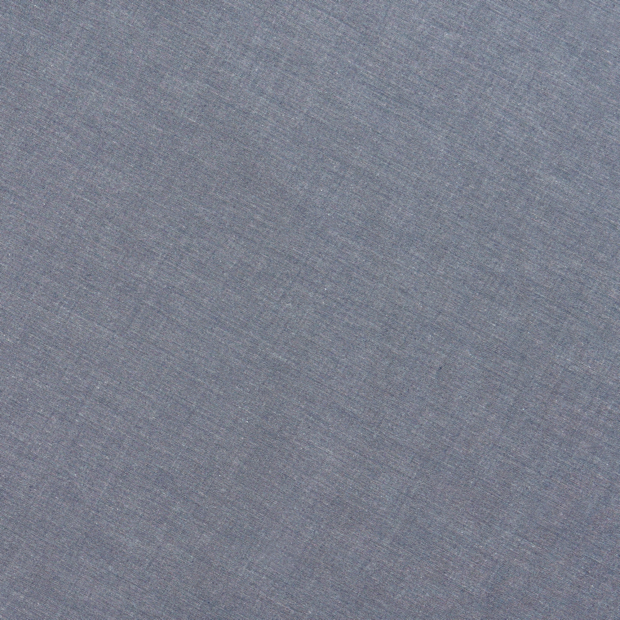 HOMETRENDS 3-Piece Blue Chambray Duvet Cover Set, King