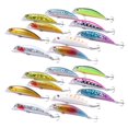 thumbnail image 1 of 20PCS Lot Lase Lure Internal Coloring Minnow Floating Fishing Lures Bass CrankBait 6cm, 1 of 5