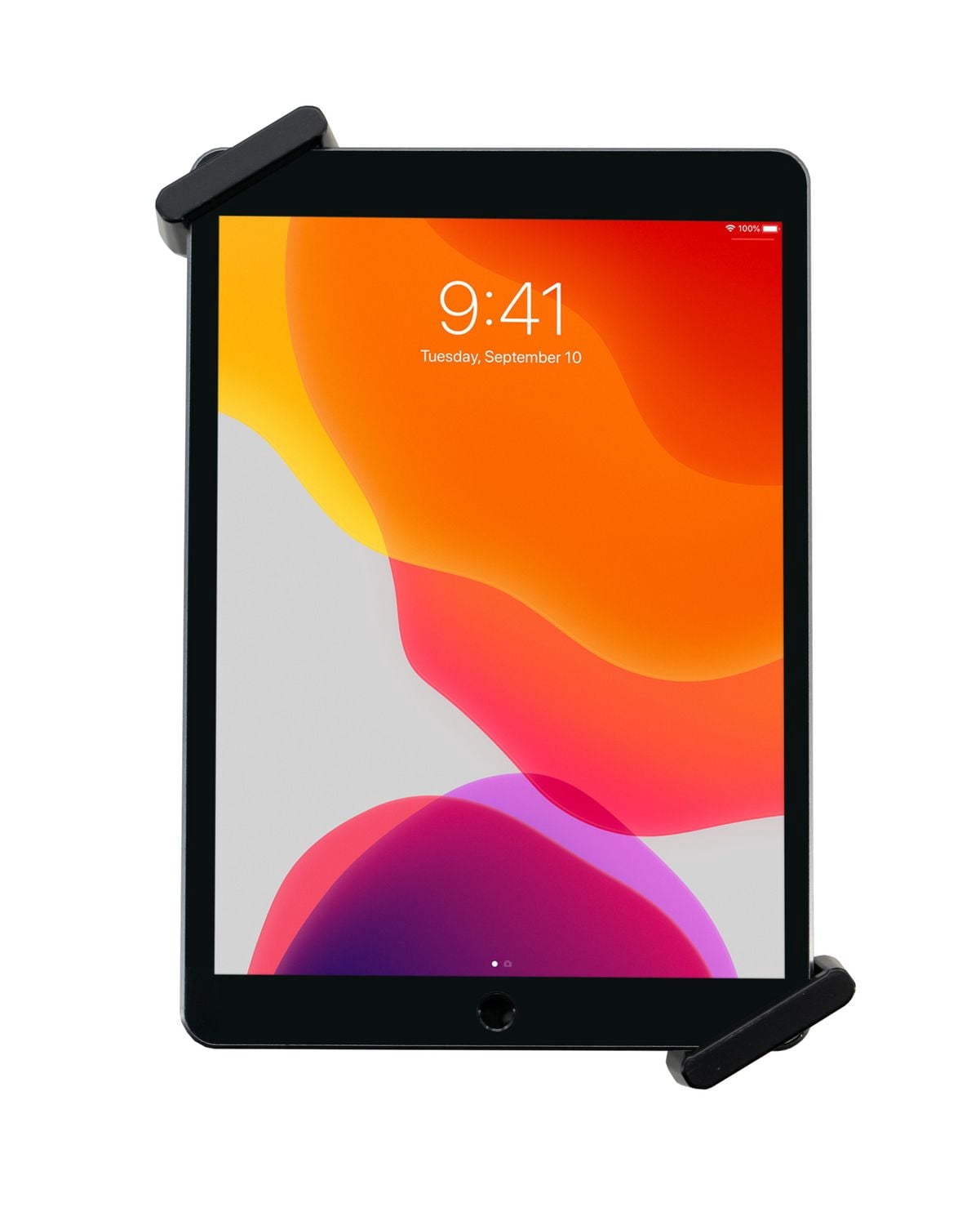 Poignée de sécurité CTA antivol réglable avec dragonne pour tablettes de 17.78 cm (7 pouces) à 33.02 cm (13 pouces) - Noir