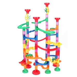 Bâtir des blocs Jouets de développement, Bâtisses DIY Ball Track Construction Jouets Cadeaux pour le jeu de l'enfant parent
