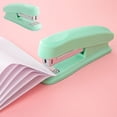 thumbnail image 3 of Maplenight ABS Stapler Compact Portable Office Student Stationery Macaron Colored Medium Size 50 Sheets Capacity, 3 of 6