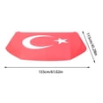 thumbnail image 3 of YWIYIUD 3PCS PatrioticFlag Car Hood Cover 61.02x45.28inch Portable and Reusable Engine Hood Decorative Banner Suitable for Festivals and Sports Events, 3 of 8
