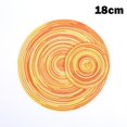 thumbnail image 3 of CAROOTU Round Cotton Coaster Heat Resistant Dining Table Plate Mat for Household Protects Table from Burnt, 3 of 7