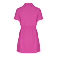 thumbnail image 4 of Gspmoly Robe pour Femme, Ensemble pour Femme à Lacets avec Revers et Boutons, Robe de Couleur Unie, Robes de Cocktail jusqu'à 60 % de Rabais, 4 of 6
