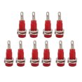 thumbnail image 3 of Banana Connector Panel Socket,  Stable 2mm Banana Socket High Accuracy Technology Low Loss  For Industrial Equipment Red, 3 of 8