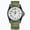 F-Green, variant on Rinsvye Minimalist Stainless Steel Quartz Digital Analog Watch Men Men's Watch Perfect for Digital Analog Watch Men