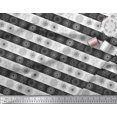 thumbnail image 2 of Soimoi Black Poly Georgette Fabric Sacred Geometric Fabric Prints By Yard 52 Inch Wide, 2 of 3
