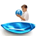 thumbnail image 4 of TopLLC Mini Yoga Pilates 10 Inch For Stability Exercise Training Gym Burst And Slip Balls With Inflatable Straw yoga ball, 4 of 9