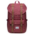 thumbnail image 1 of KAUKKO Laptop Outdoor Backpack, Traveling Rucksack Fits 15.6 Inch Laptop(5-13-Maroon), 1 of 5