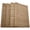 Mocha, variant on Fabstyles Casual Classic Cotton Placemats Set of 4 Machine Washable Heavyweight Table Mats Perfect for The Kitchen and Dining Table or Outdoor Tables