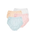 thumbnail image 2 of Teri Lingerie Plain Jane Full Cut Nylon Brief 4-Pack 331, 2 of 4