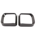 thumbnail image 2 of Rear View Mirror Frame Cover, Rainproof Side Mirror Visor Molding Trim Abrasion Resistant High Strength  For Car Accecssories Carbon Fiber Style, 2 of 8