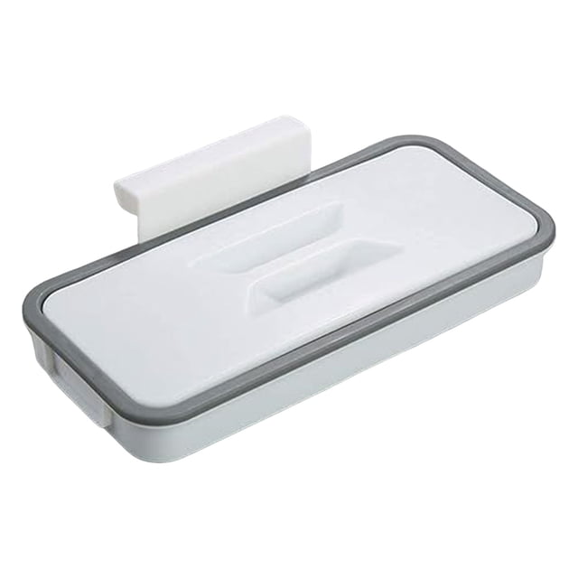 Binwennn over The Dish Drying Rack Adjustable Kitchen Things Kitchen Rack over Hanging Bag Holder Cupboard Door Back Rack Storage Waste Kitchen Cabinet Garbage Tools Kitchen Cabinet