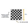 thumbnail image 2 of Le Tapis d'Échecs de Tournoi Original en Silicone 100 % - Plateau de 20 Pouces, Noir, 2 of 4