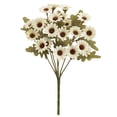 thumbnail image 4 of TIMIFIS 2Pcs Artificial Flower,Simulation Fake Flower Little Chamomile Wedding Home Decoration Small Artificial Flower Silk Flower Home Decor Bouquet(White), 4 of 4