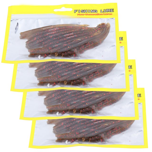 Artificial Fishing Bait, Bright Colors Cuttable Silicone Fishing Lure Simulation Lightweight For Fishermen For Fishing Tackle 1#