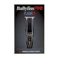 thumbnail image 2 of BaBylissPRO FLASHFX Cord/Cordless Lithium Trimmer with Stainless Steel T‑Blade & LED Display, 2 of 3