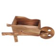thumbnail image 1 of Flower Pot Wooden Cart, Sturdy Good Breathability Cart Succulent Flower Pot  For Garden, 1 of 8