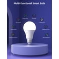 thumbnail image 4 of Lepro AI Smart Light Bulbs - AI Mood Recognition, Music Sync, Thousands Dynamic Scenes, Wi-Fi & Bluetooth RGB Color Changing Light Bulbs, Built-in Voice Control Via Lepro App, 4 of 9
