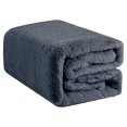 thumbnail image 1 of Millano Couverture Fausse Fourrure Bleu, 1 of 1