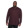 thumbnail image 1 of George Big Men's Long-Sleeve Henley T-Shirt, 1 of 6