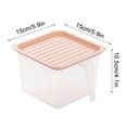 thumbnail image 2 of Produce Saver Containers for Refrigerator Stackable Fruit Storage Containers for Fridge,Vegetable Storage Keep Fresh for Lettuce,Salad,Berry, Salad,Meat and Fishfood Storage Containers, 2 of 6