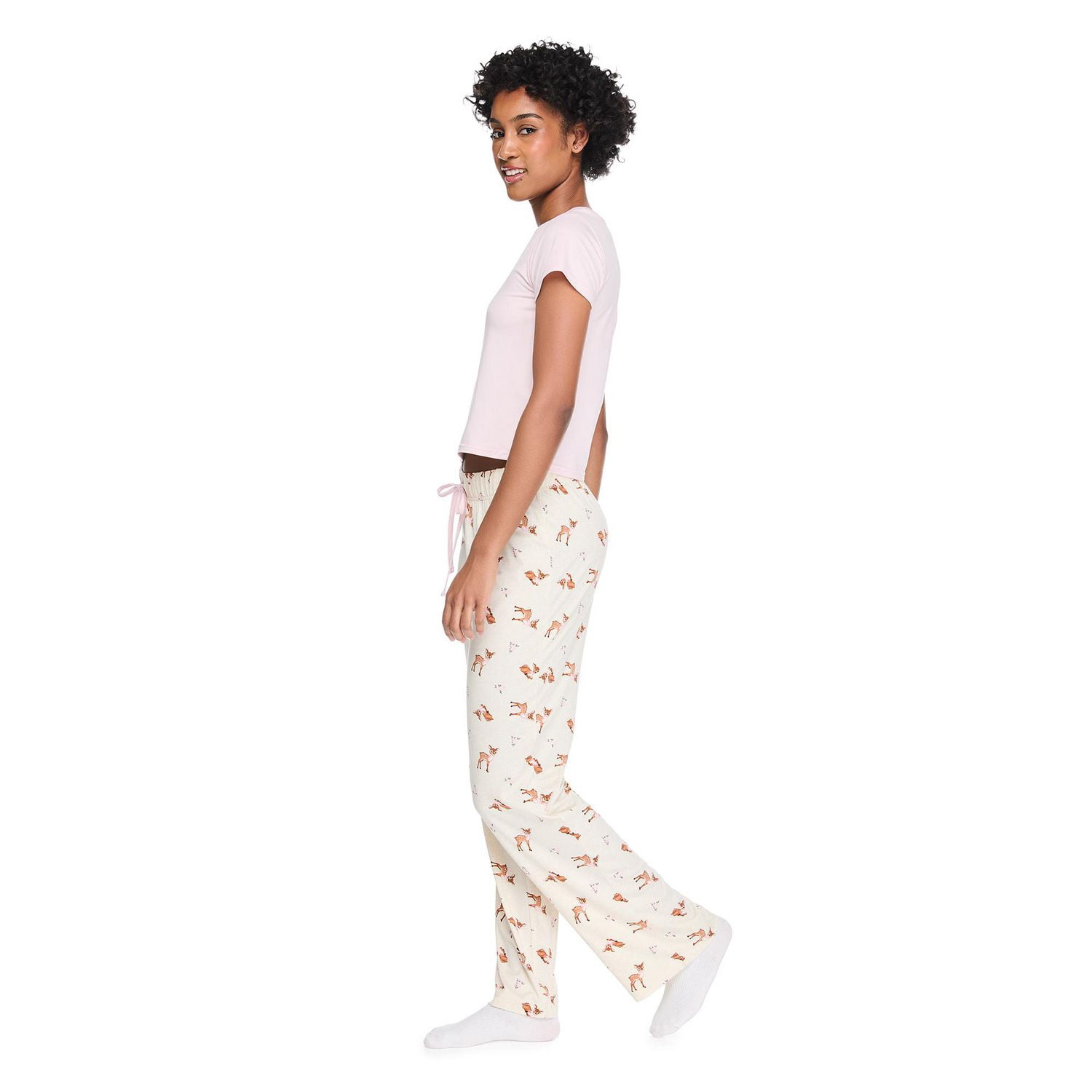 No Boundaries Women's Two Piece Pajama Set