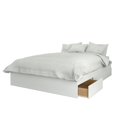 thumbnail image 2 of Nexera 2-Piece Bedset With Bed Frame And Headboard, Grey, Full, 2 of 5