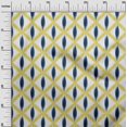 thumbnail image 2 of oneOone Organic Cotton Voile Fabric Diamond Ikat Printed Craft Fabric BTY 42 Inch Wide, 2 of 4
