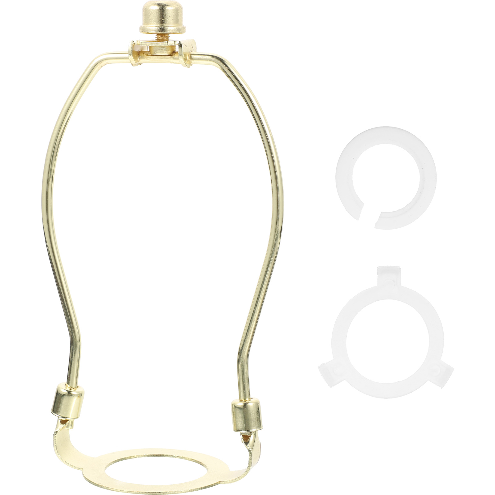 Miangastore 1 Set Lamp Harp 6 Inch Heavy Duty Lamp Shade Bracket Lampshade Adapter