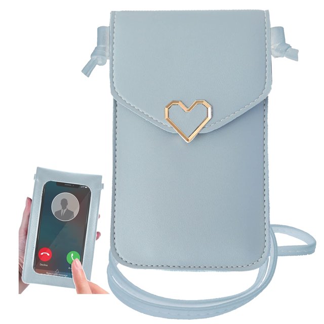 Small Crossbody Cell Phone Purse For Women, Touch Screen Bag With Credit Card Slots