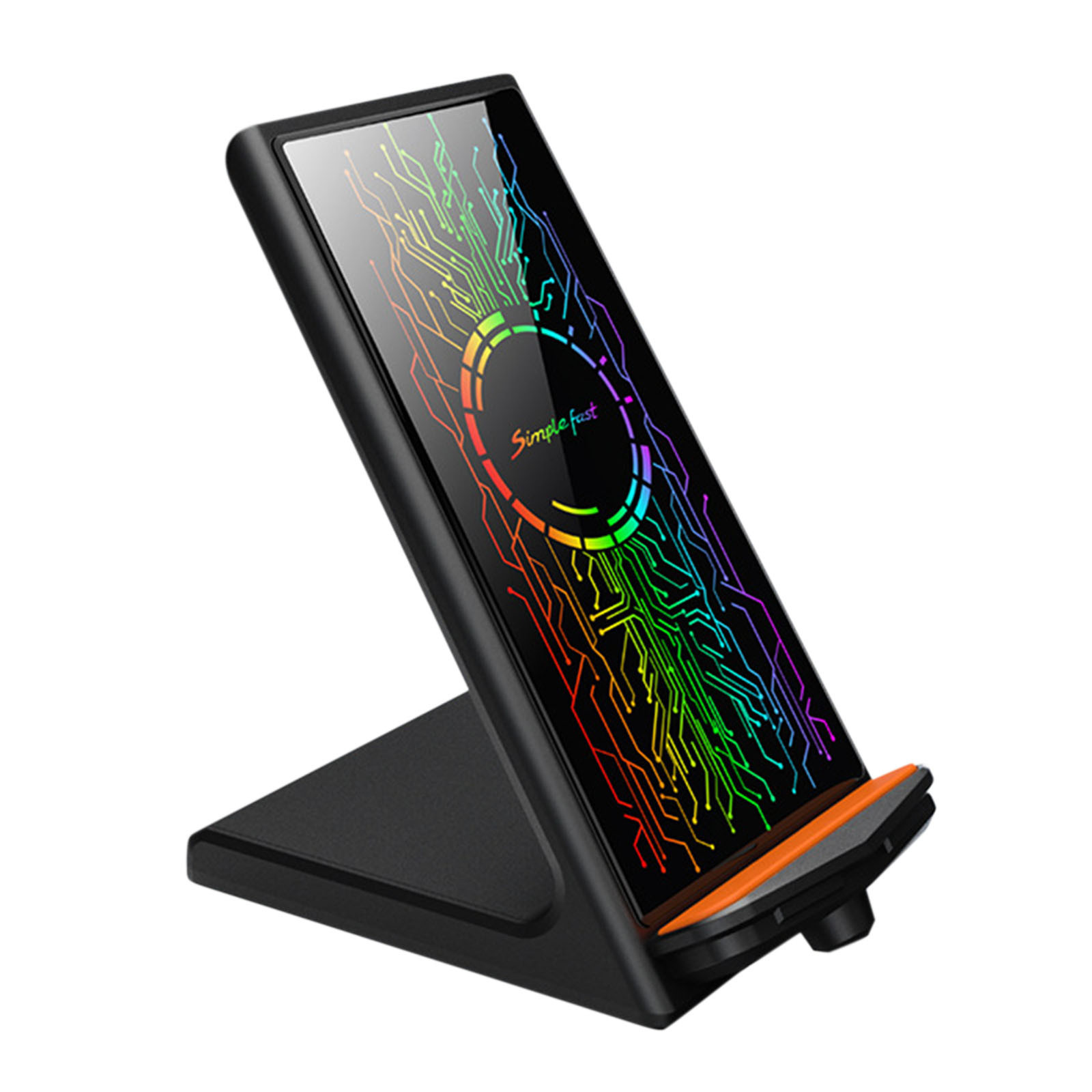 Wireless Charging Station,Wireless Charger Multifunctional Desktop Phone Magnetic Absorption Vertical Wireless Fast Charging,Wireless Charger Stand,Wireless Phone Charger