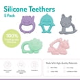 thumbnail image 4 of Melii Anneaux de Dentition en Silicone - 5 Anneaux de Dentition, 4 of 7